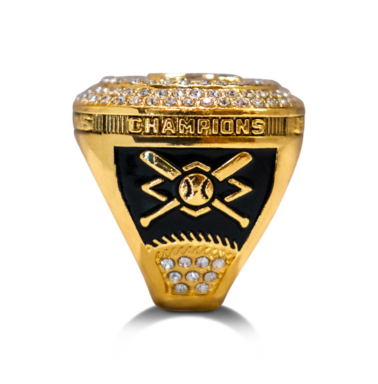 Gold Softball Champion Rings Ring King Awards